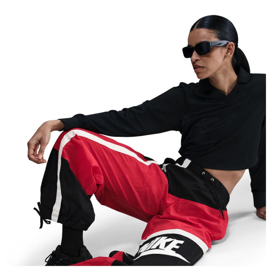 Nike Γυναικείο παντελόνι φόρμας Sportswear Street Mid-Rise Woven Open-Hem Pants